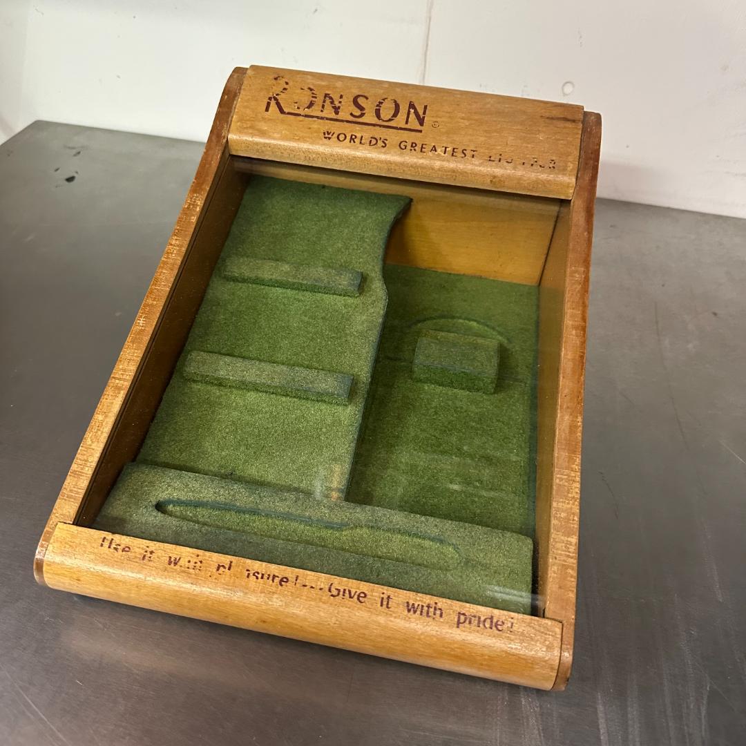 RONSON ロンソン ヴィンテージ ディスプレイケース ショーケース