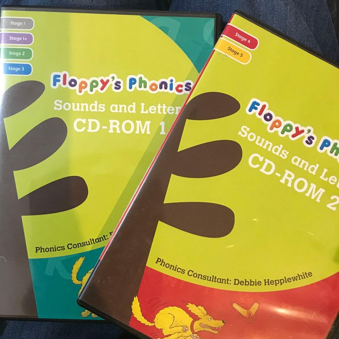 Floppy's Phonics CD-ROM 1 & 2セット