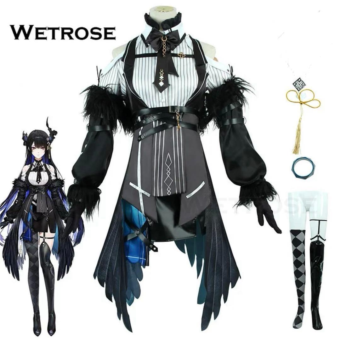 ネリッサ・レイヴンクロフト ホロライブWetrose コスプレ衣装 サイズM