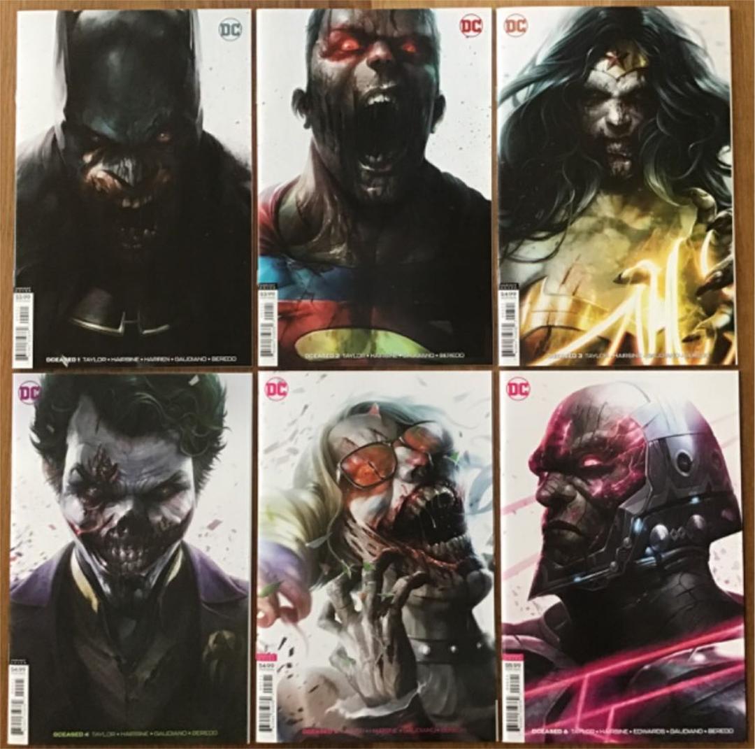 値下げ❗️ディシースト#1-6 マッティーナ表紙　アメコミリーフ