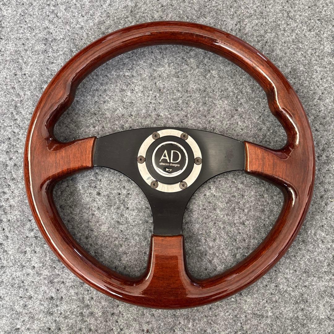 AD ウッド ステアリング 3スポーク