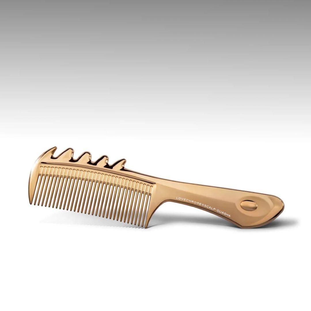【新品未使用】LOVECHROME スカルプカッサゴールド