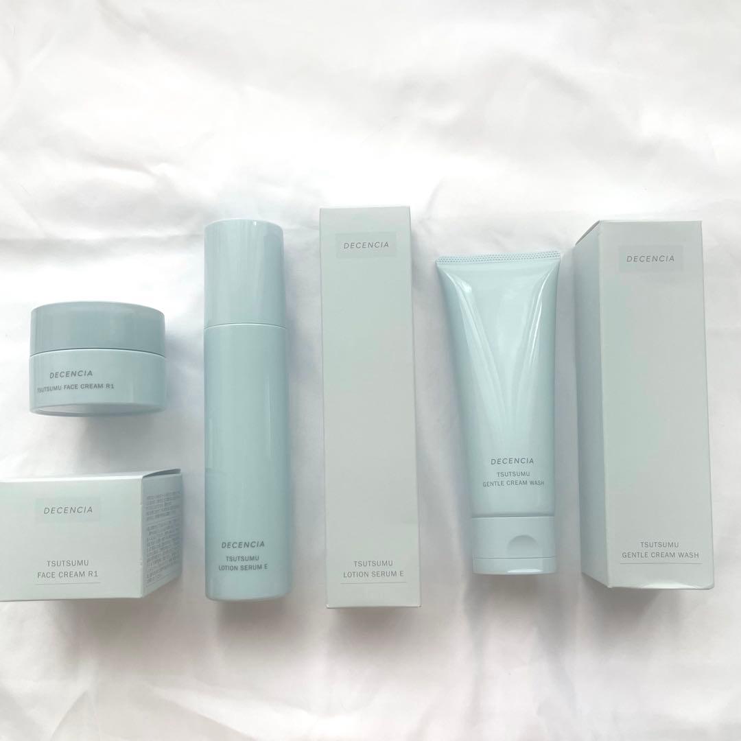 DECENCIA(ディセンシア) つつむ 3点セット 敏感肌向け保湿ケア 美品