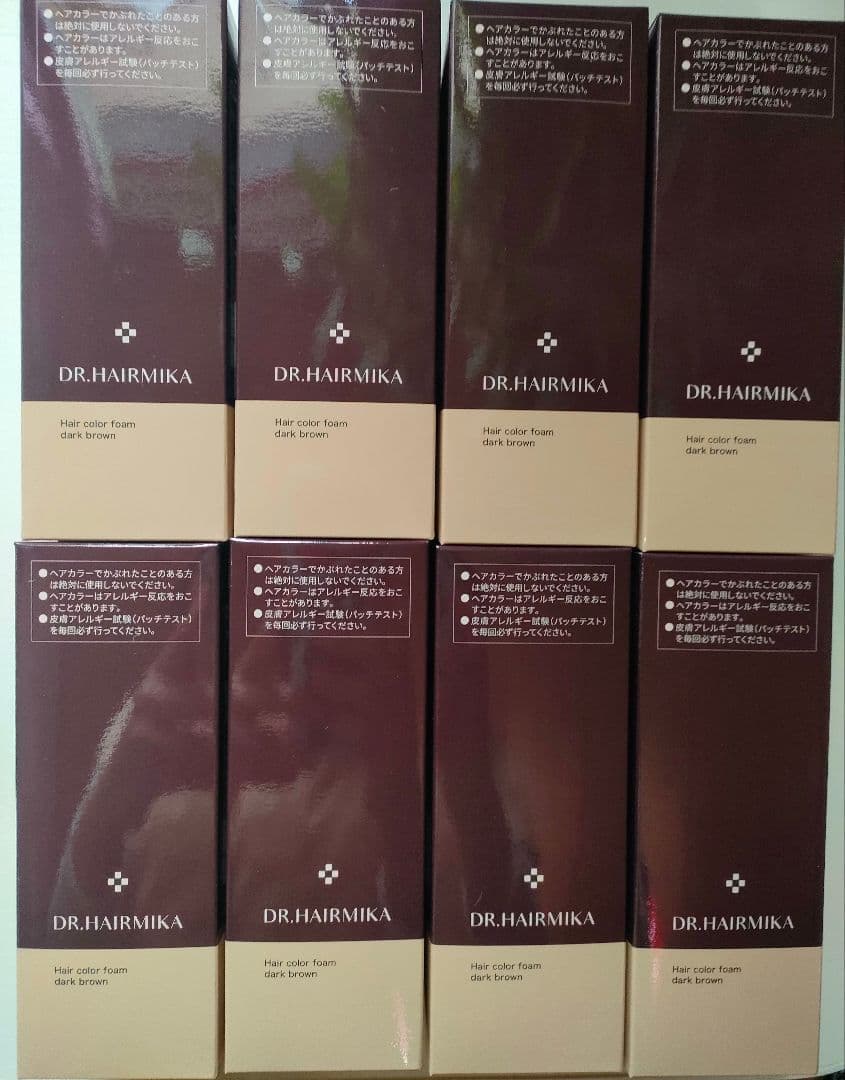 DR.HAIRMIKA ヘアカラー ホーム ダークブラウン 8個セット 未使用品