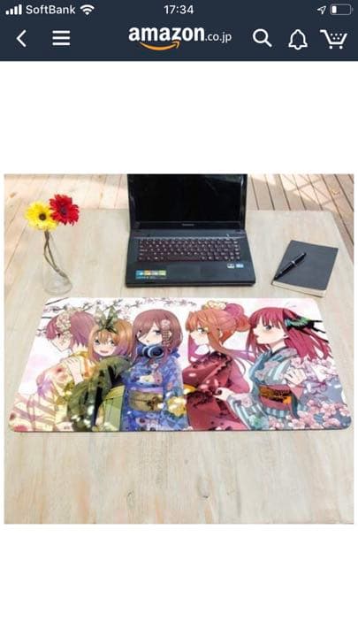 五等分の花嫁 マウスパッド