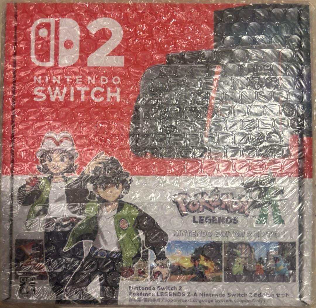 【新品未開封】Nintendo Switch2 ポケモンレジェンズza 同梱版