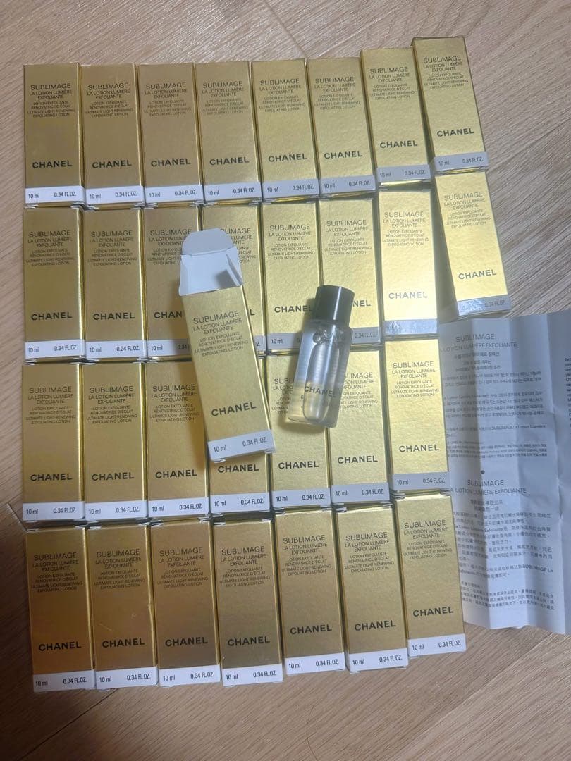 CHANEL SUBLIMAGE LA LOTION 30本セット