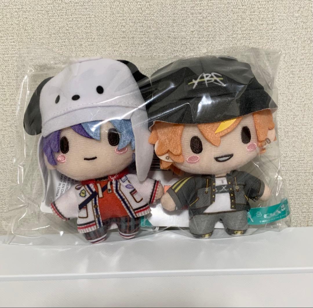 プロセカ サンリオ ふわぷちマスコット ビビバス 青柳冬弥 東雲彰人 2種