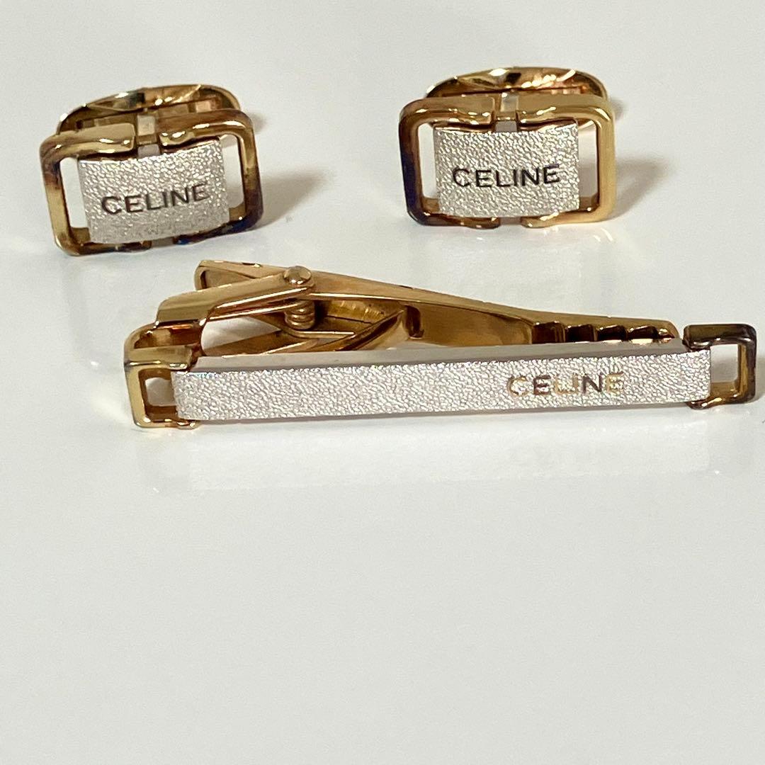 セリーヌ カフス ネクタイピン セット