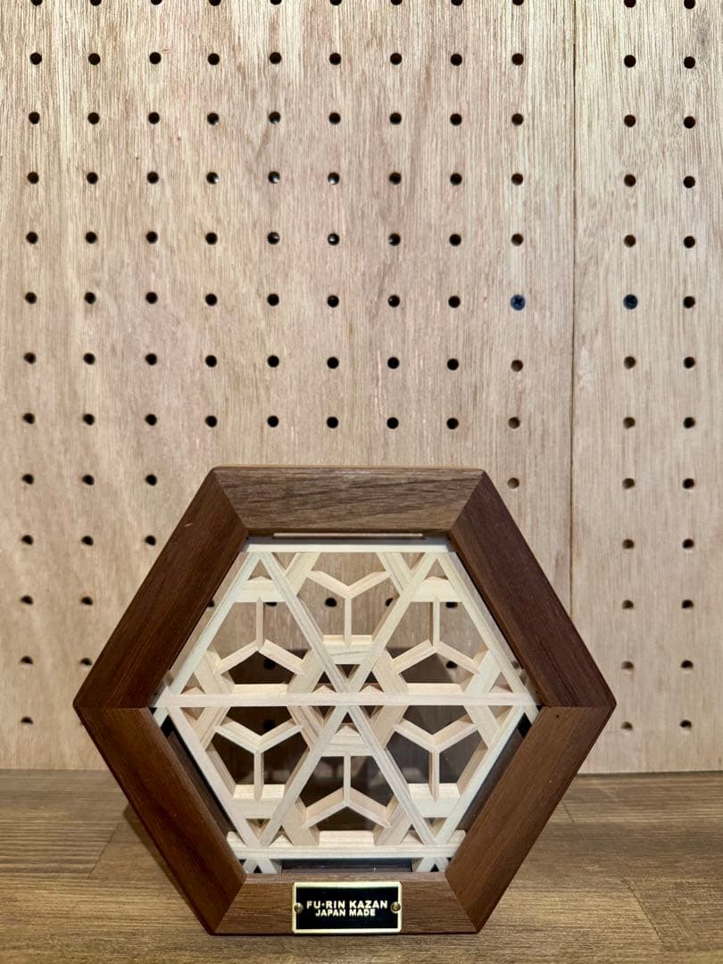 FU-RIN KAZAN ヘキサコースター ウォールナット桜