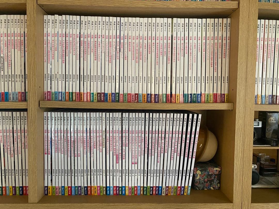 鉄道ファン　1970年〜2023年 約650冊