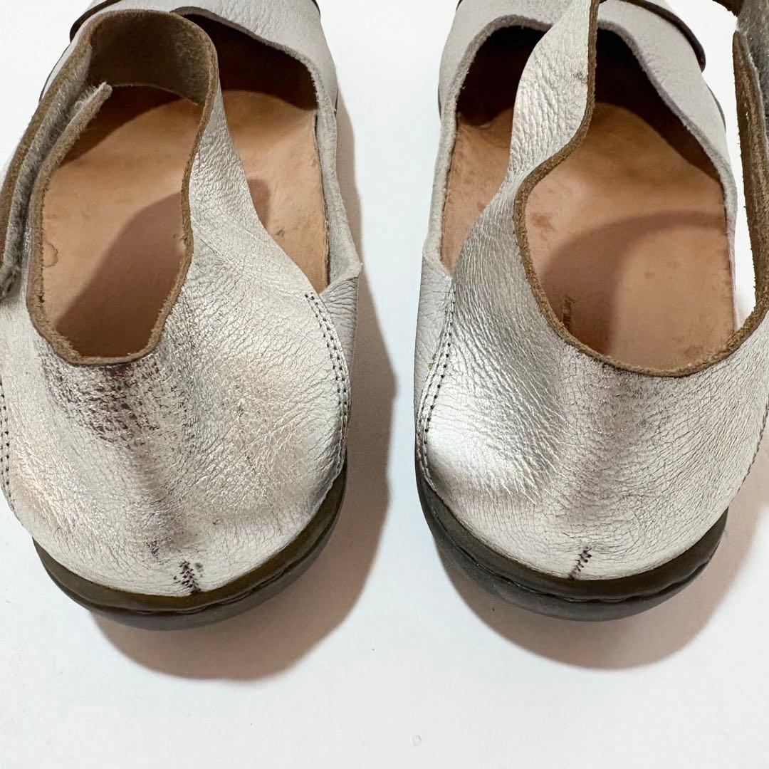 trippen トリッペン 本革フラットシューズ 38 バレリーナシューズ