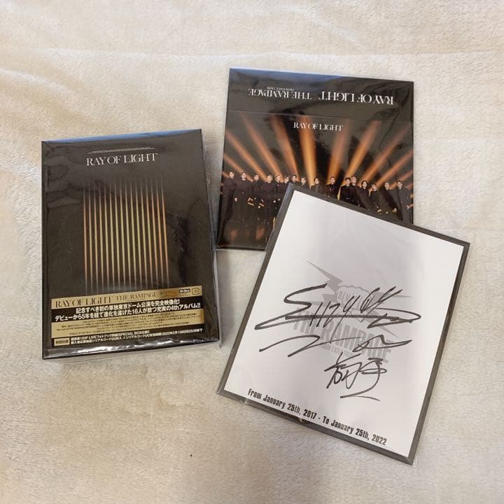 THE RAMPAGE RAY OF LIGHT Blu-Ray 初回生産限定盤