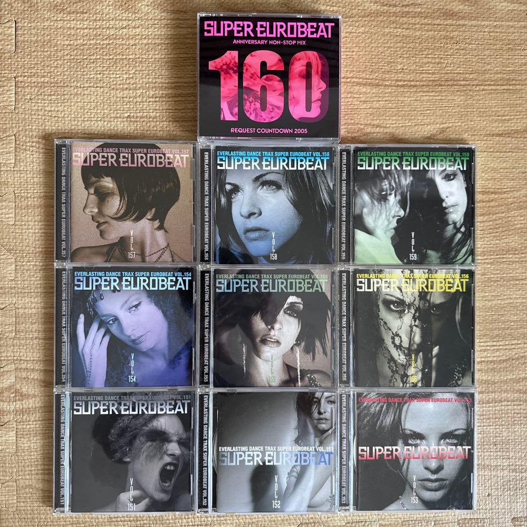 スーパーユーロビート VOL.151～160 10枚セット