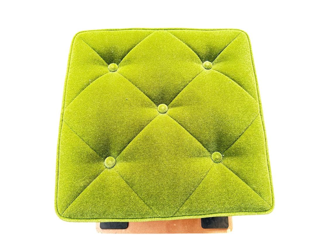 かる　【美品】カリモク ロビーチェア 3シーター オットマンのみ