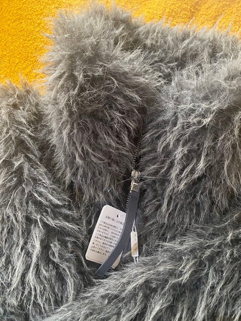 ESICA ファーブルゾン チャコールグレー