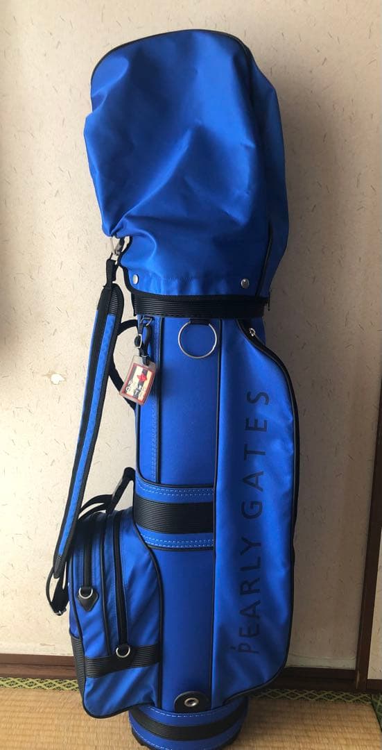 PEARLY GATES パーリーゲイツ　キャディバッグ　軽量　ブルー