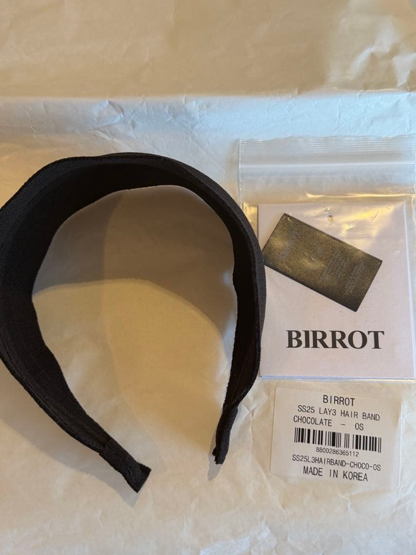 BIRROT LAY3 HAIR BAND チョコレート