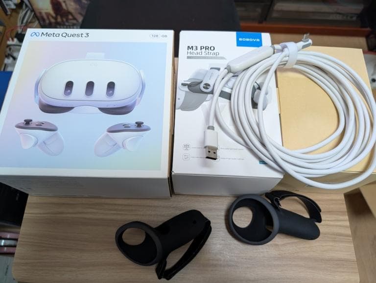  Quest3 128GB BOBOVR M3 Pro他セット 美品