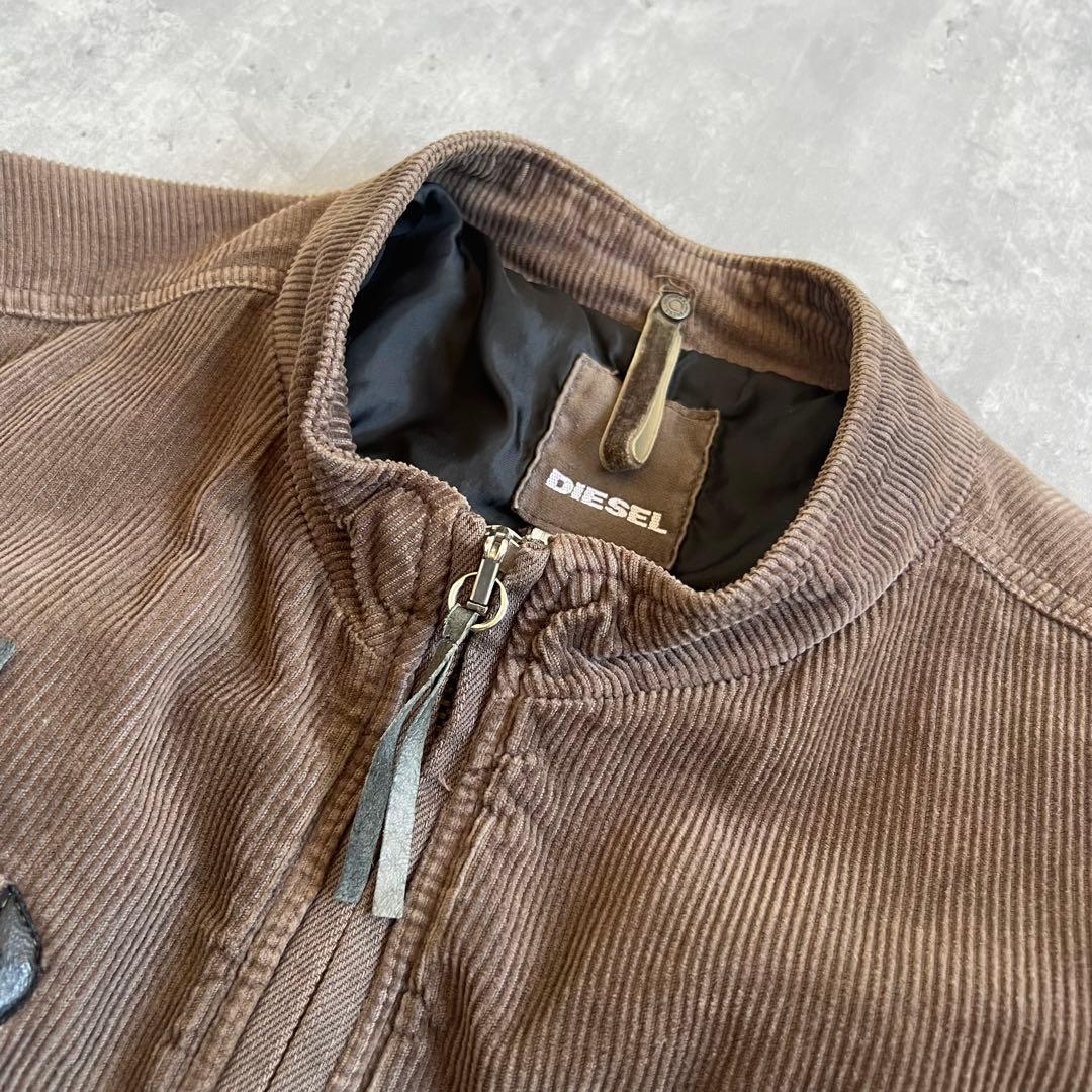 あわず様　00s　DIESEL　ディーゼル　太畝　コーデュロイジャケット
