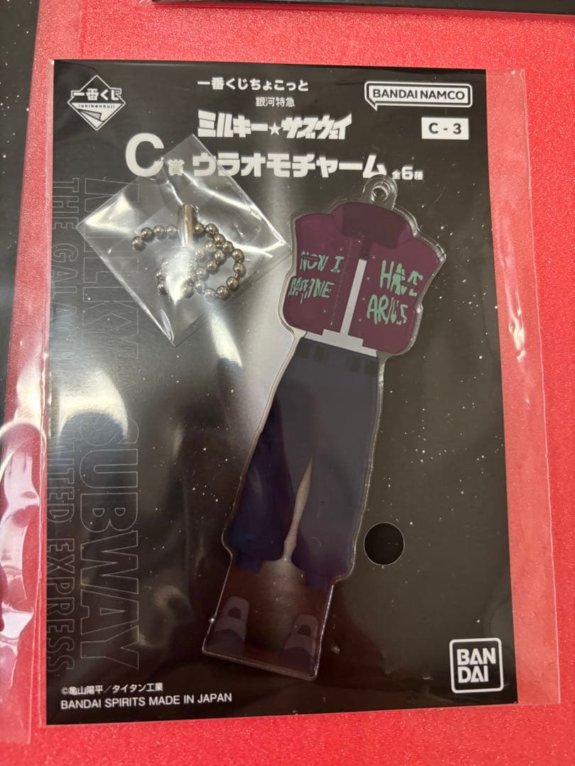 一番くじ 銀河特急 ミルキーサブウェイ　A賞 アクリルスタンド カート　コンプ