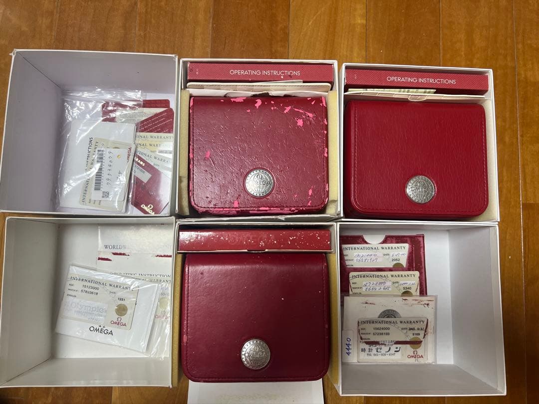 OMEGA オメガ腕時計 ボックス　空箱（外箱・中箱）3個（管理番号07006）
