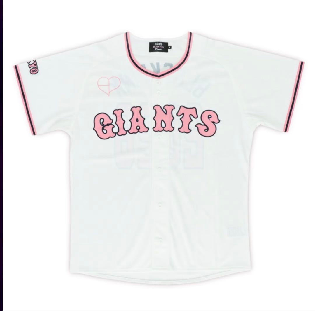 読売ジャイアンツ×BLACKPINK ユニフォーム ホワイト　XLサイズ