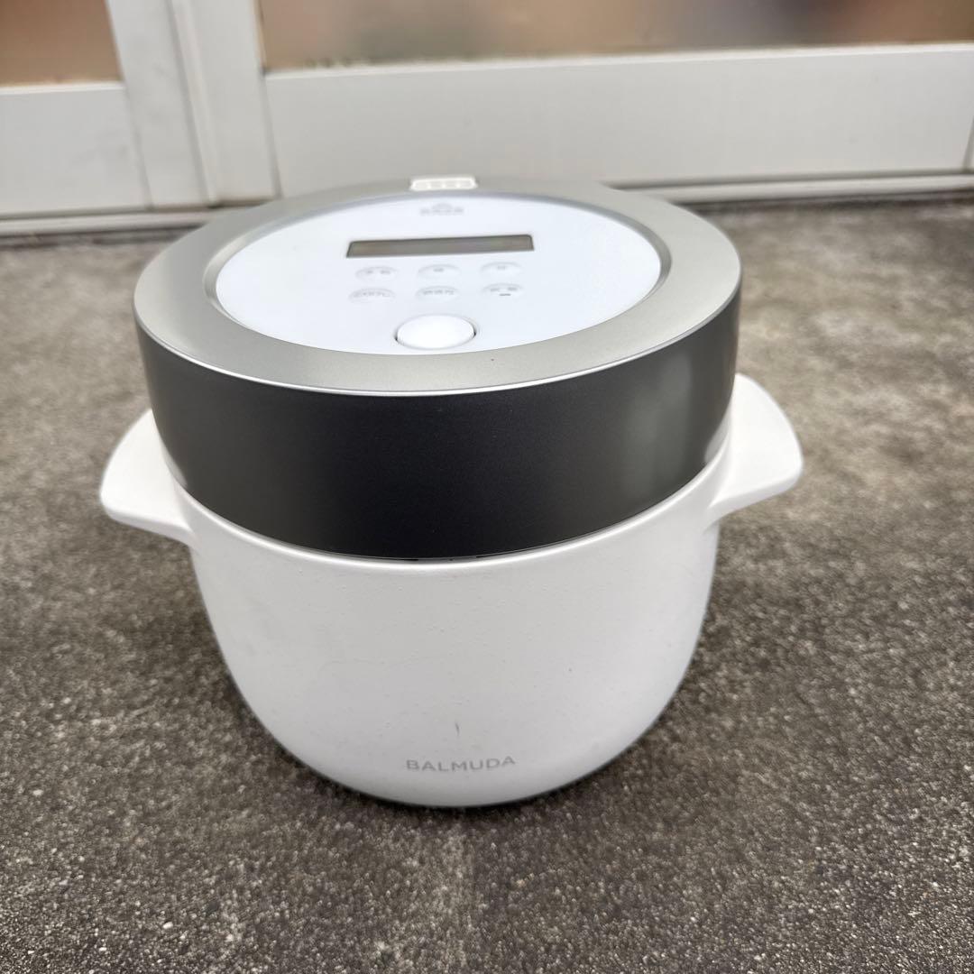 BALMUDA 炊飯器 ホワイト