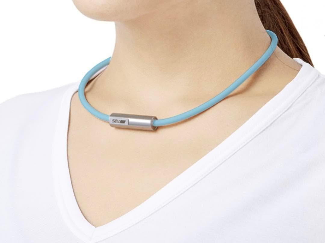 新品】SEV セブルーパー typeM ライトブルー 44cm ネックレス/首用