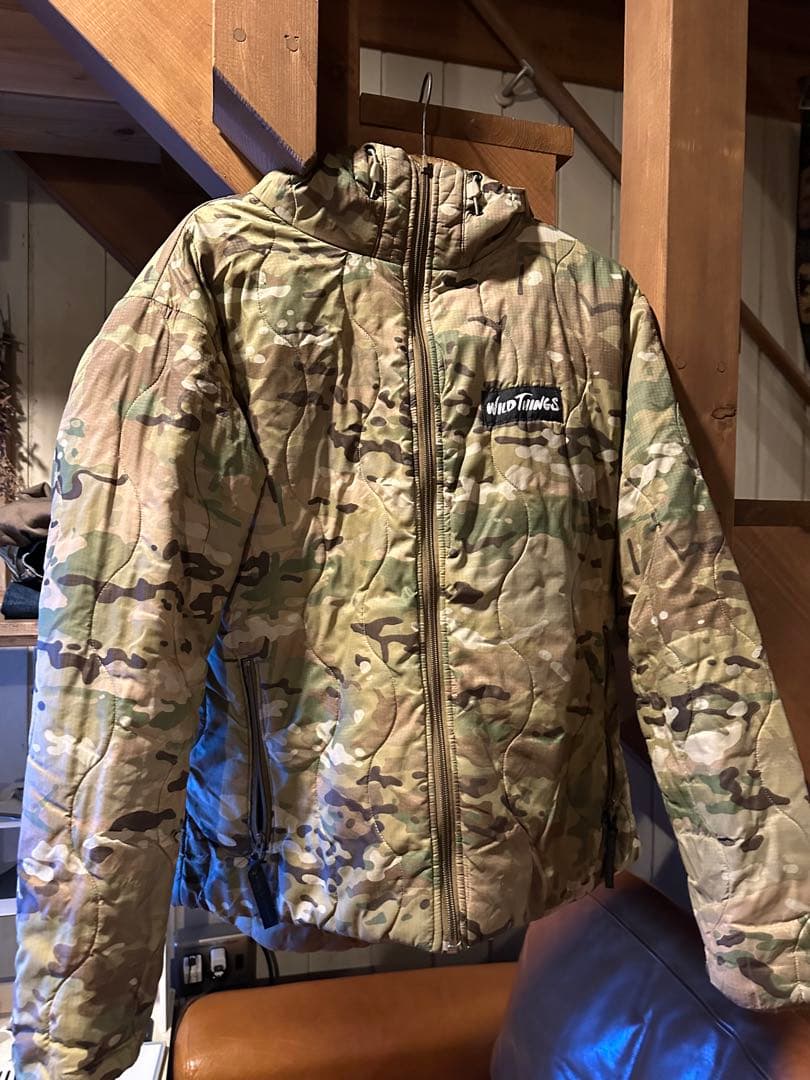 WILD THINGS 迷彩 プリマロフト　ワイルドシングス　サイズL