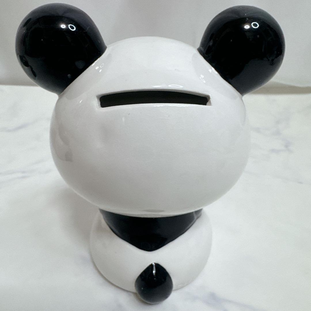 RUNE 昭和レトロ　内藤ルネ　パンダ貯金箱　ルネパンダ　陶器