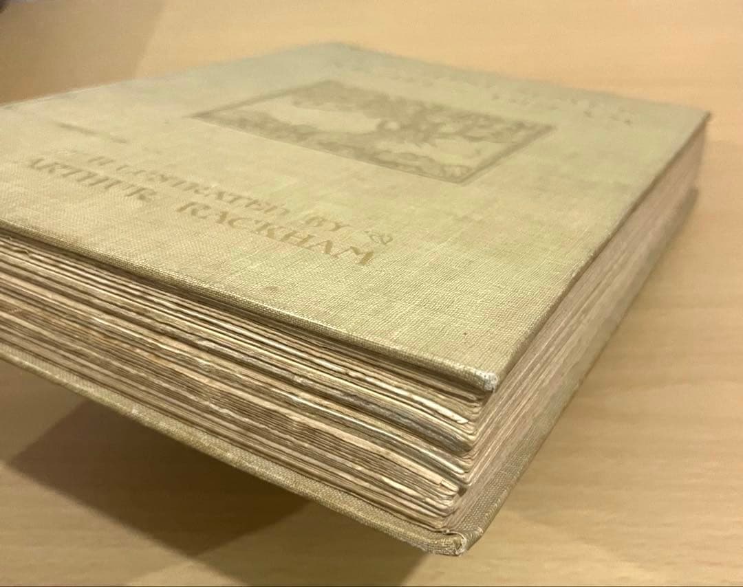 No.305アンティーク洋書 古書　アーサー·ラッカム　真夏の夜の夢　妖精