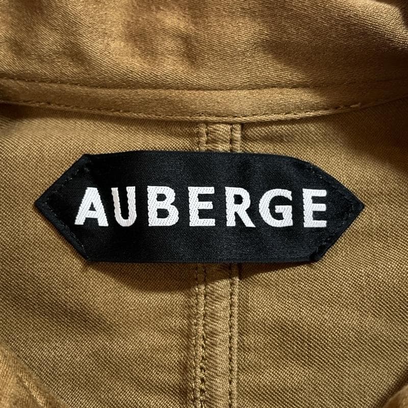 オーベルジュ/シャルボン ディープ/モールスキン/フレンチワークジャケット