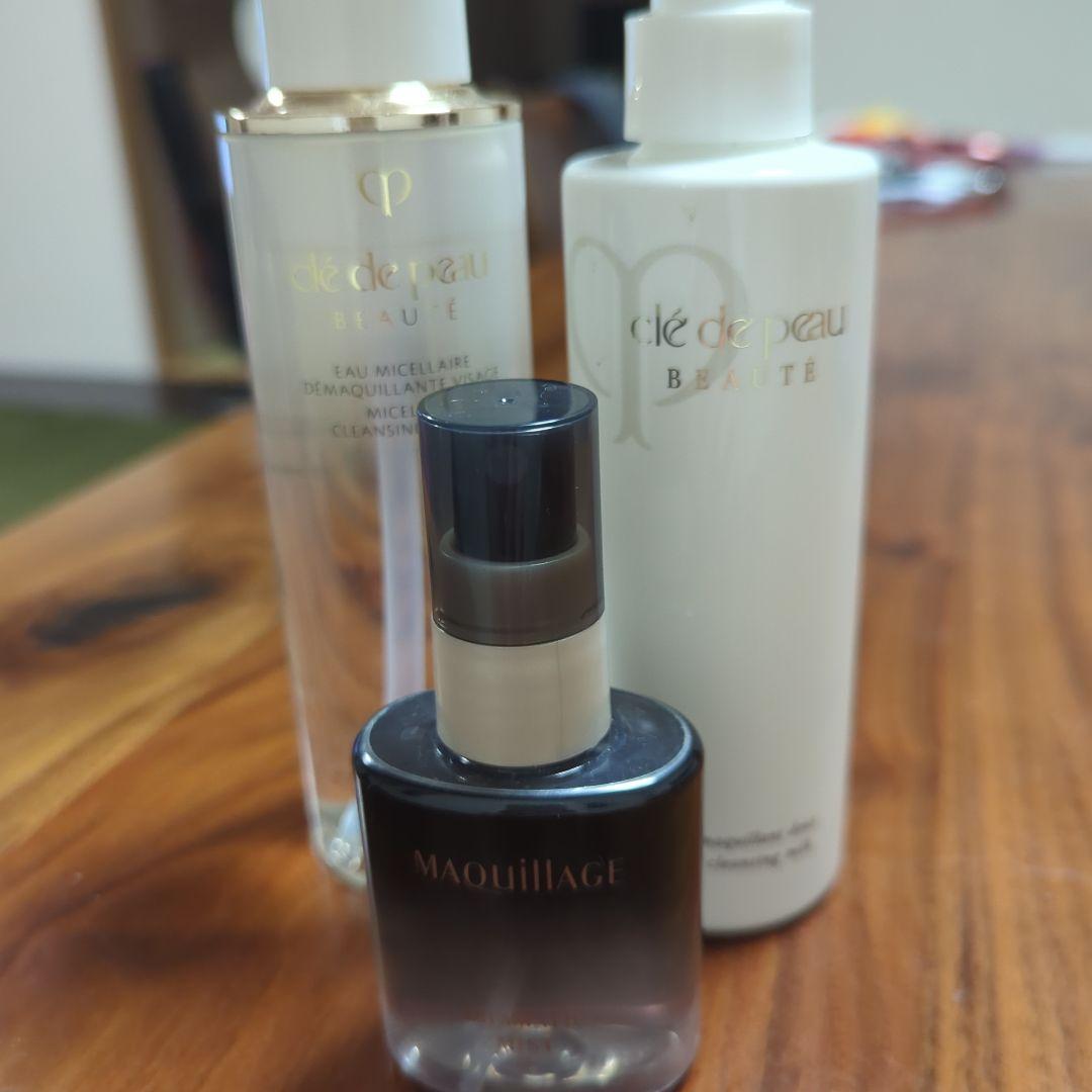 クレ・ド・ポーテメイク落としなど3本セット
