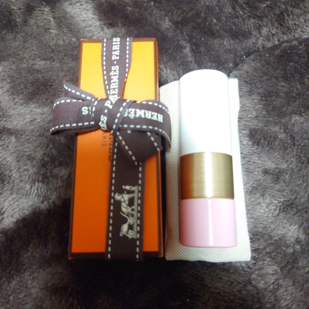新品★HERMES リップ ローズエルメス　27