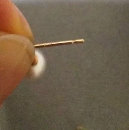 Ｋ18 ピアス　　　4℃ VA アガット エテ アーカー タサキ ミキモト好も♪