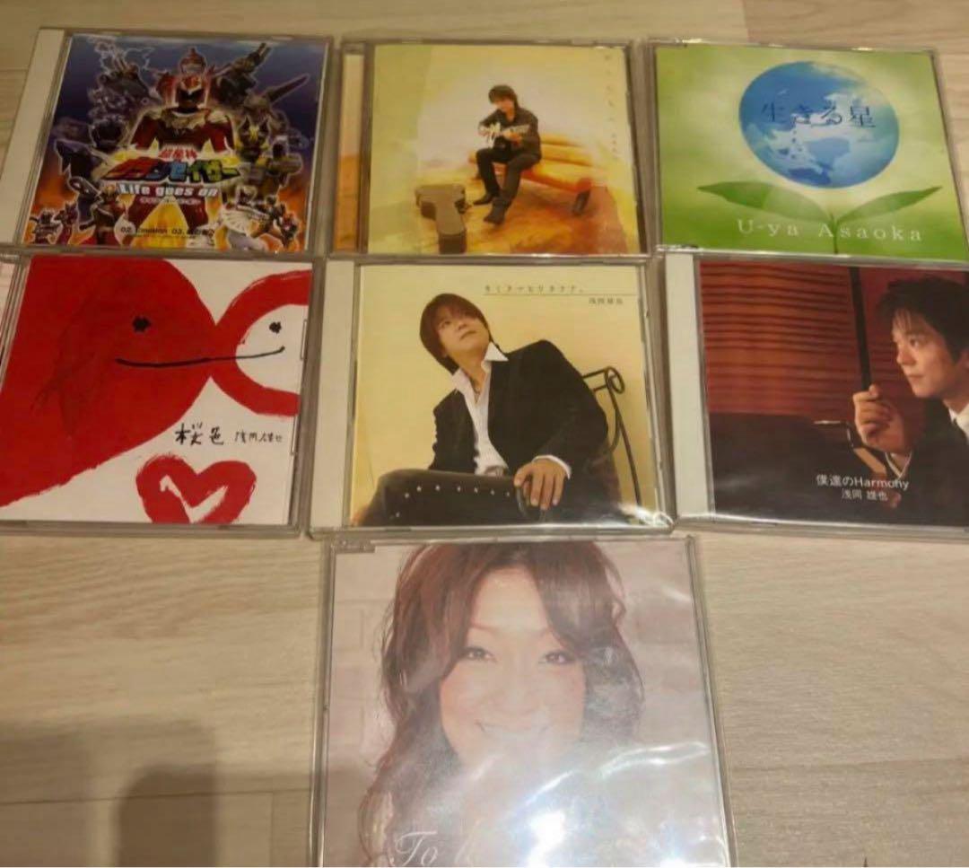 浅岡雄也 シングル６枚おまけ付き／生きる星　桜色FIELD OF VIEW