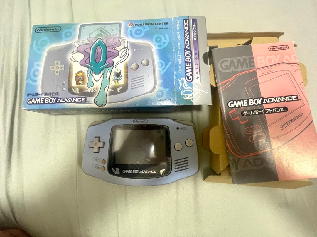 ゲームボーイ　アドバンス　スイクンブルー