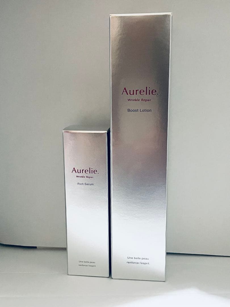 オレリーブーストローション（化粧水）＆リッチセラムセット（美容液）