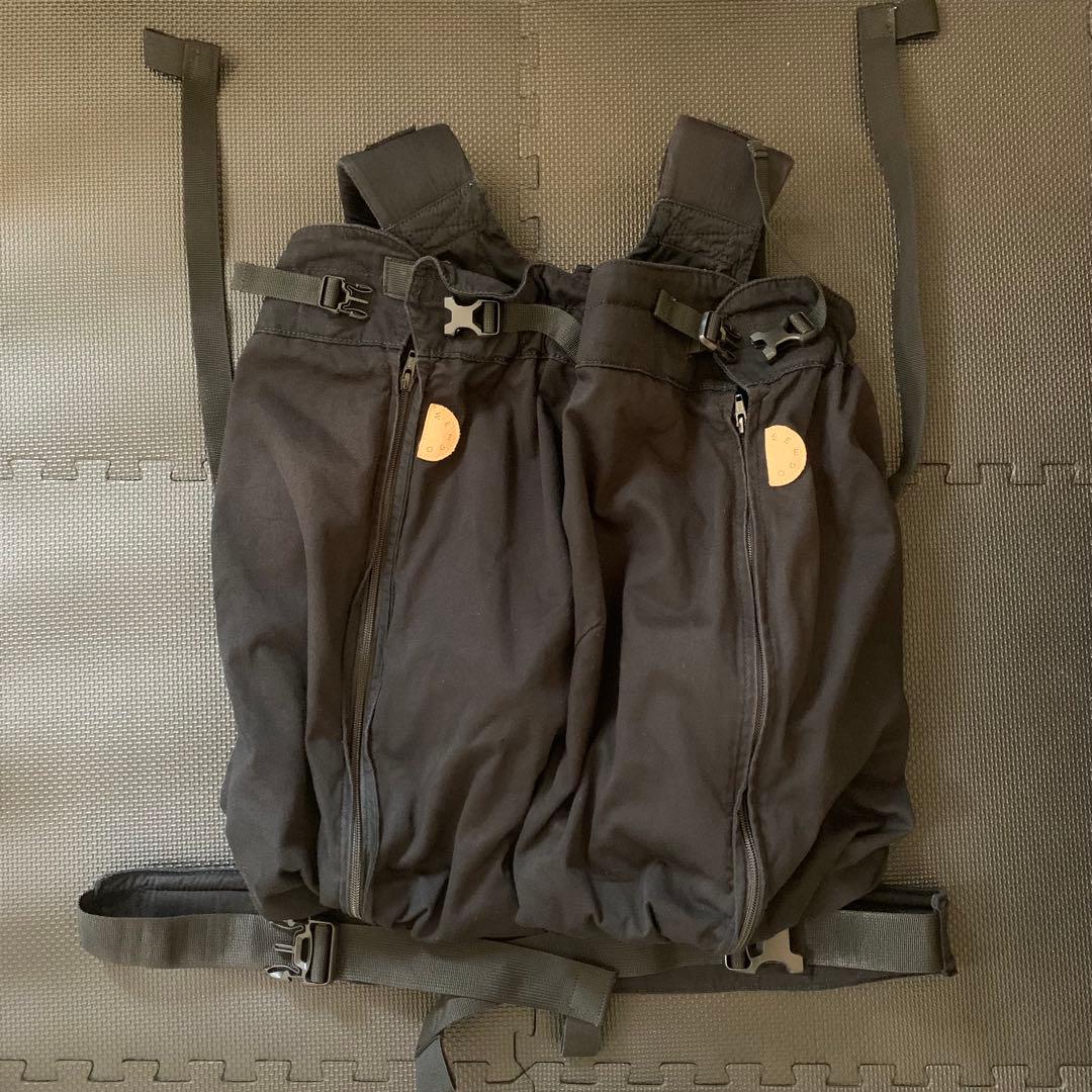 ウィーゴツイン　ベビーキャリア　ブラック　双子抱っこ紐