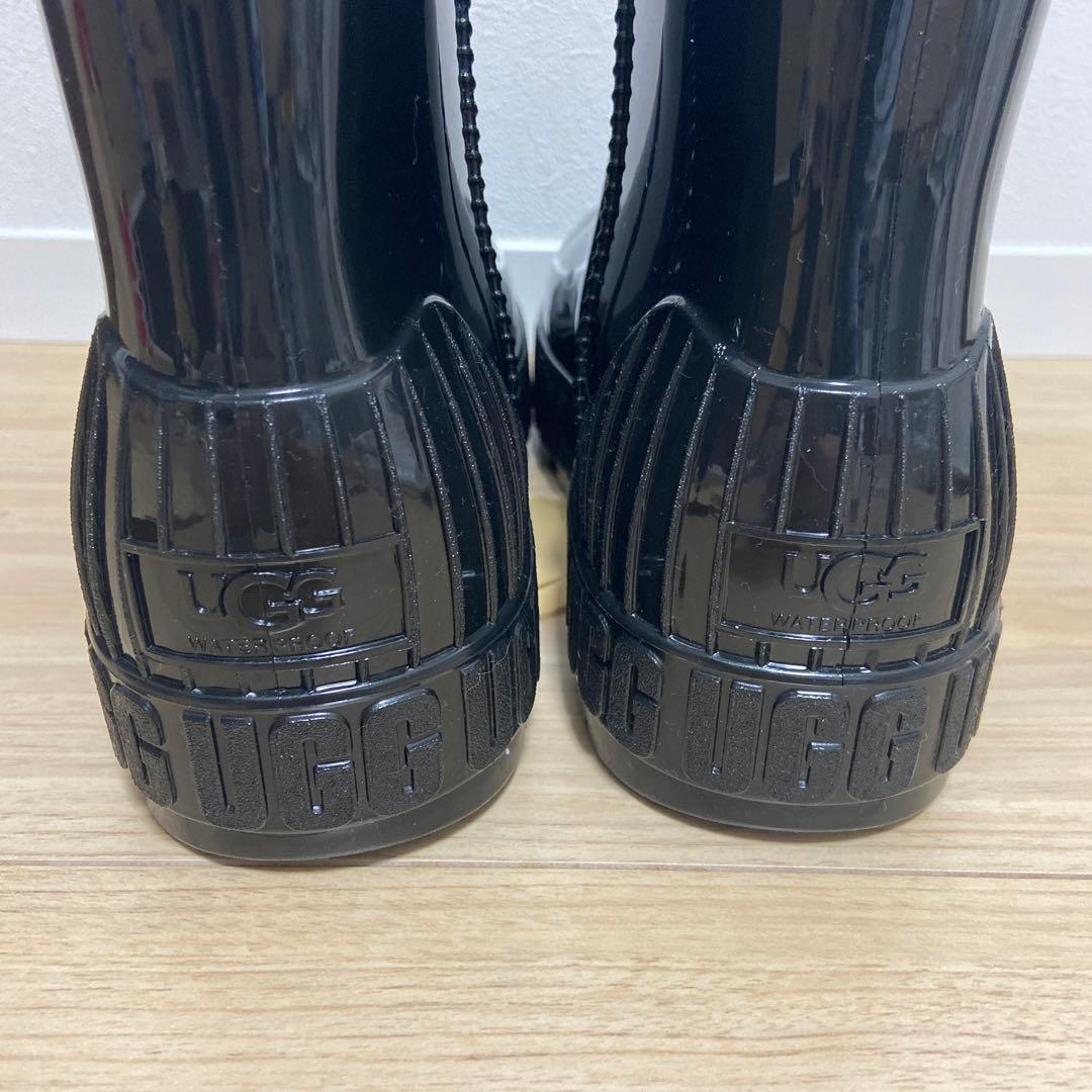 UGG Drizlita ブラック レインブーツ ショートブーツ 25cm