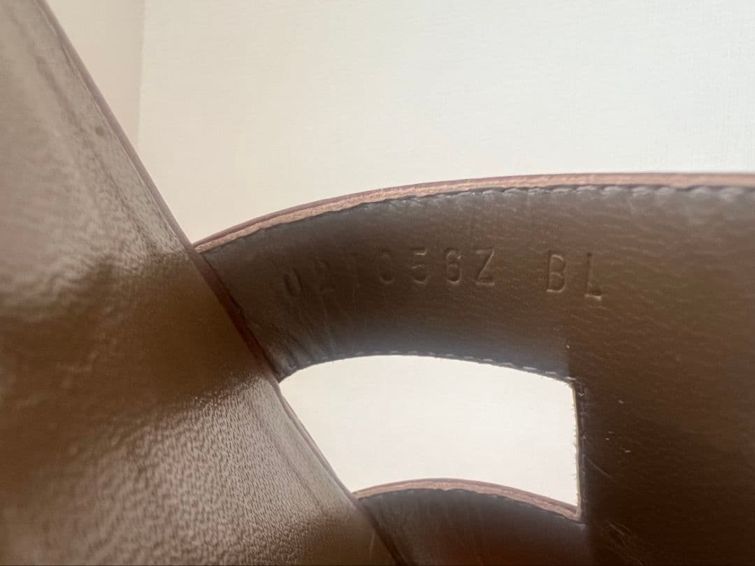 【最終価格！】HERMES　エルメス　オラン　サンダル　35 ゴールド　ブラウン