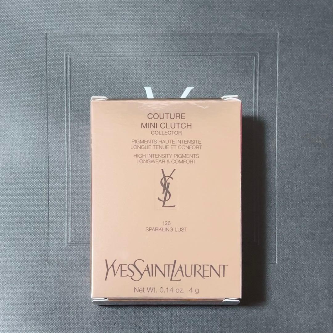 YSL イヴサンローラン クチュールミニクラッチ126 スパークリングラスト 2