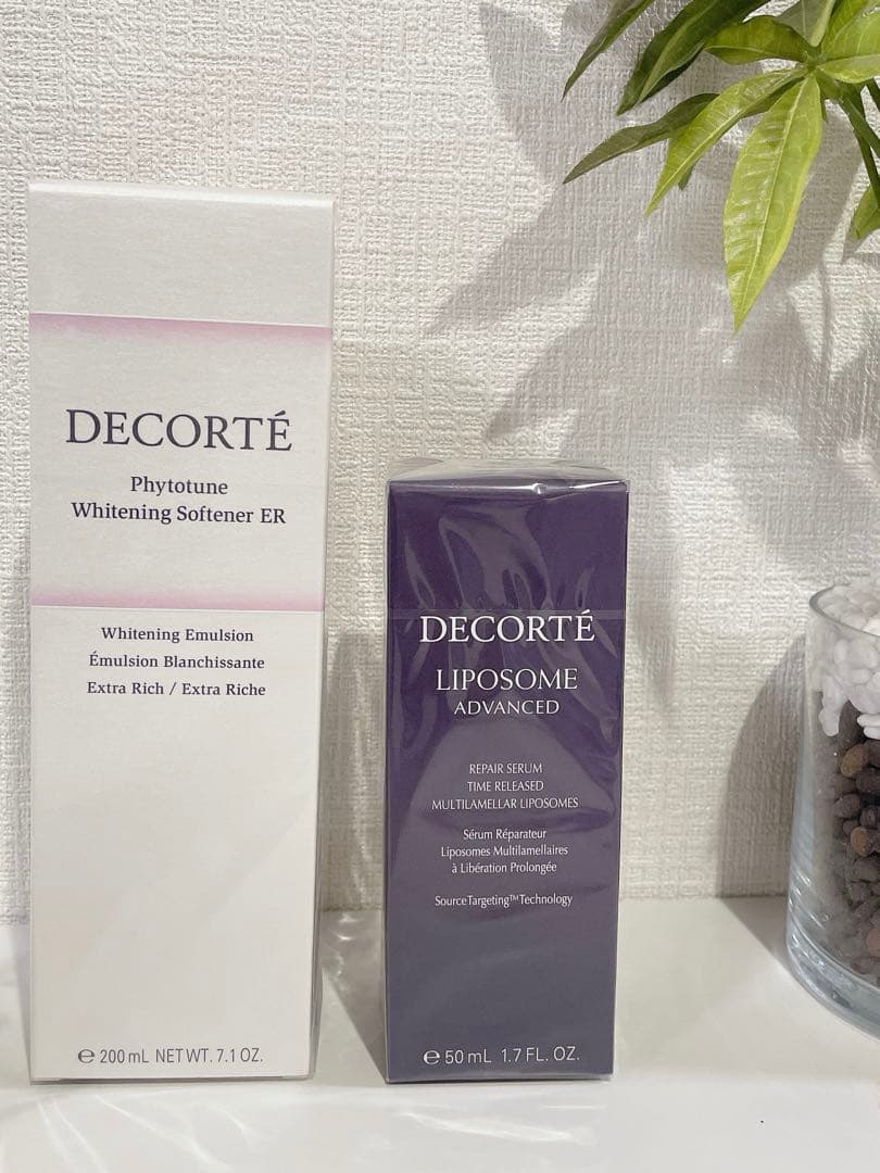 デコルテ　リポソームセラム&美白乳液　新品セット