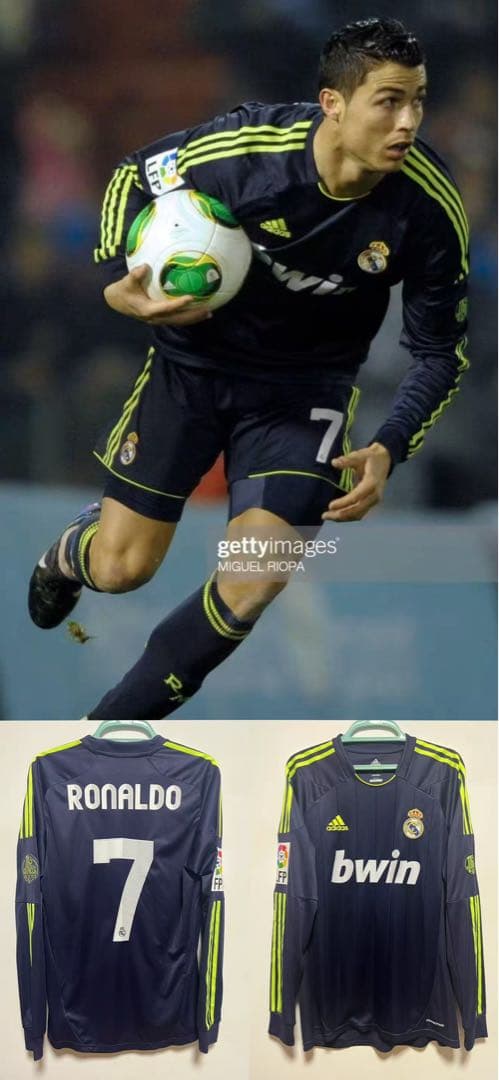 選手支給品Ronaldo CR7 ロナウド レアル・マドリード 12-13