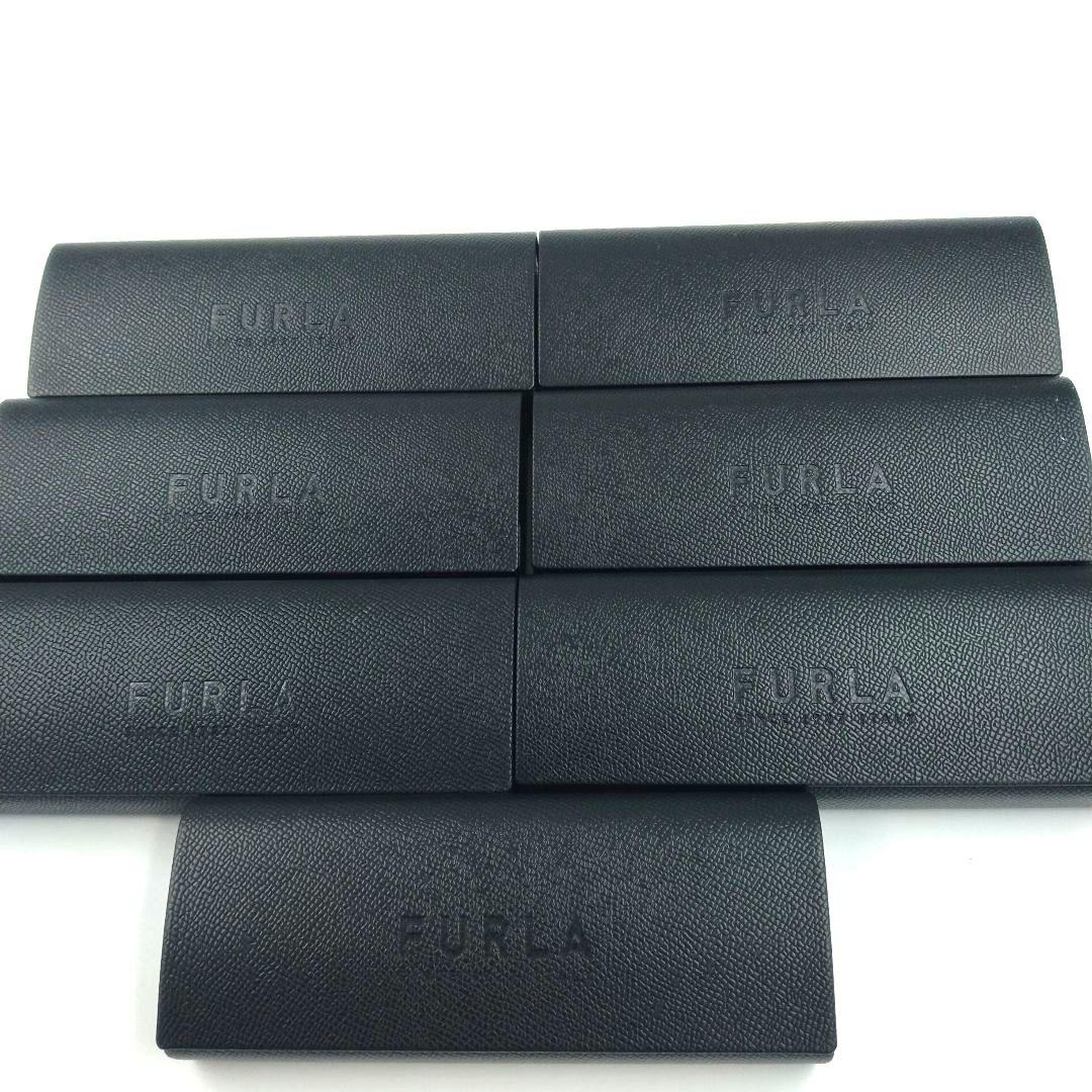 FURLA フルラ サングラスケース 黒 7個セット 新品　メガネケース
