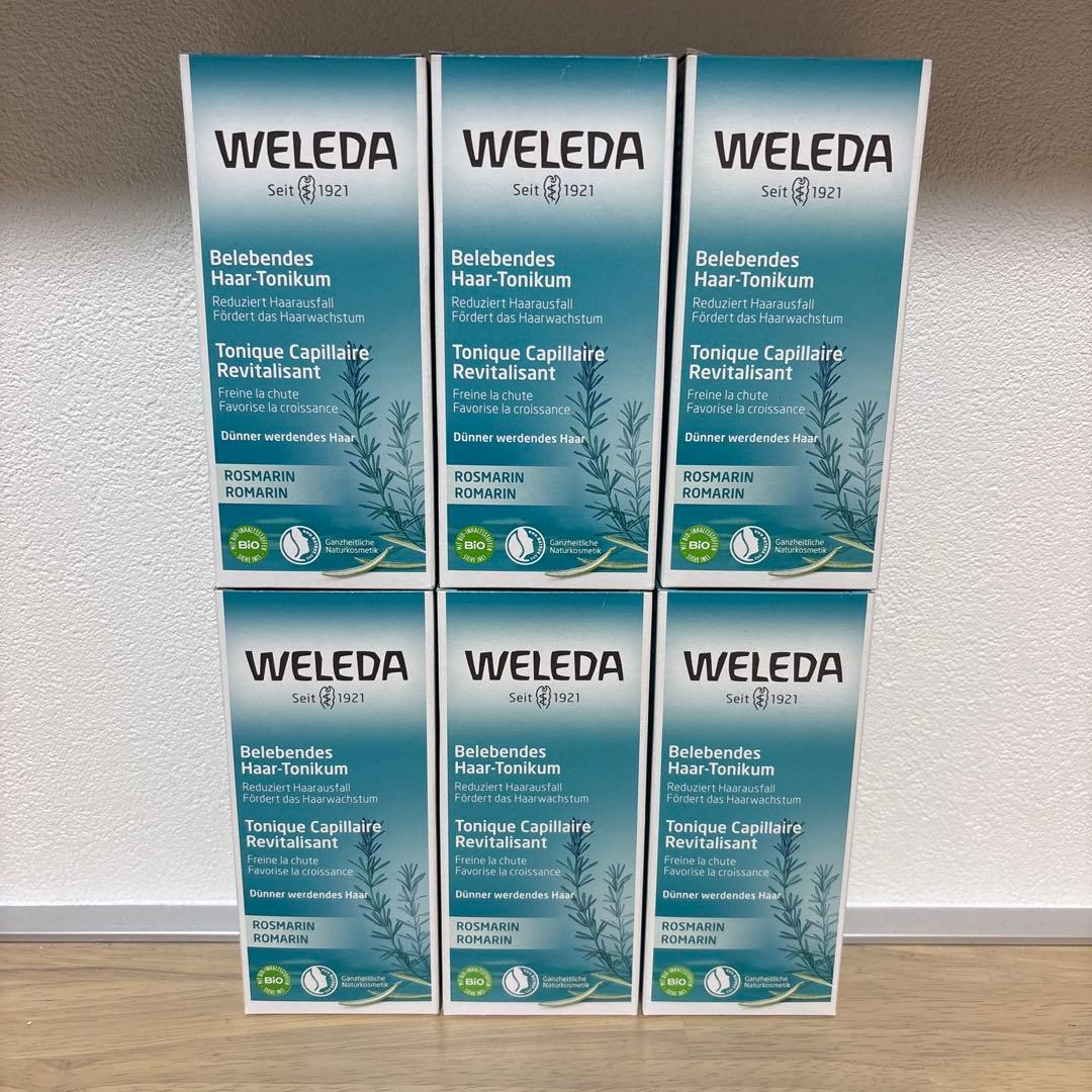 WELEDA ウェレダ オーガニックヘアトニック 6個セット 新品