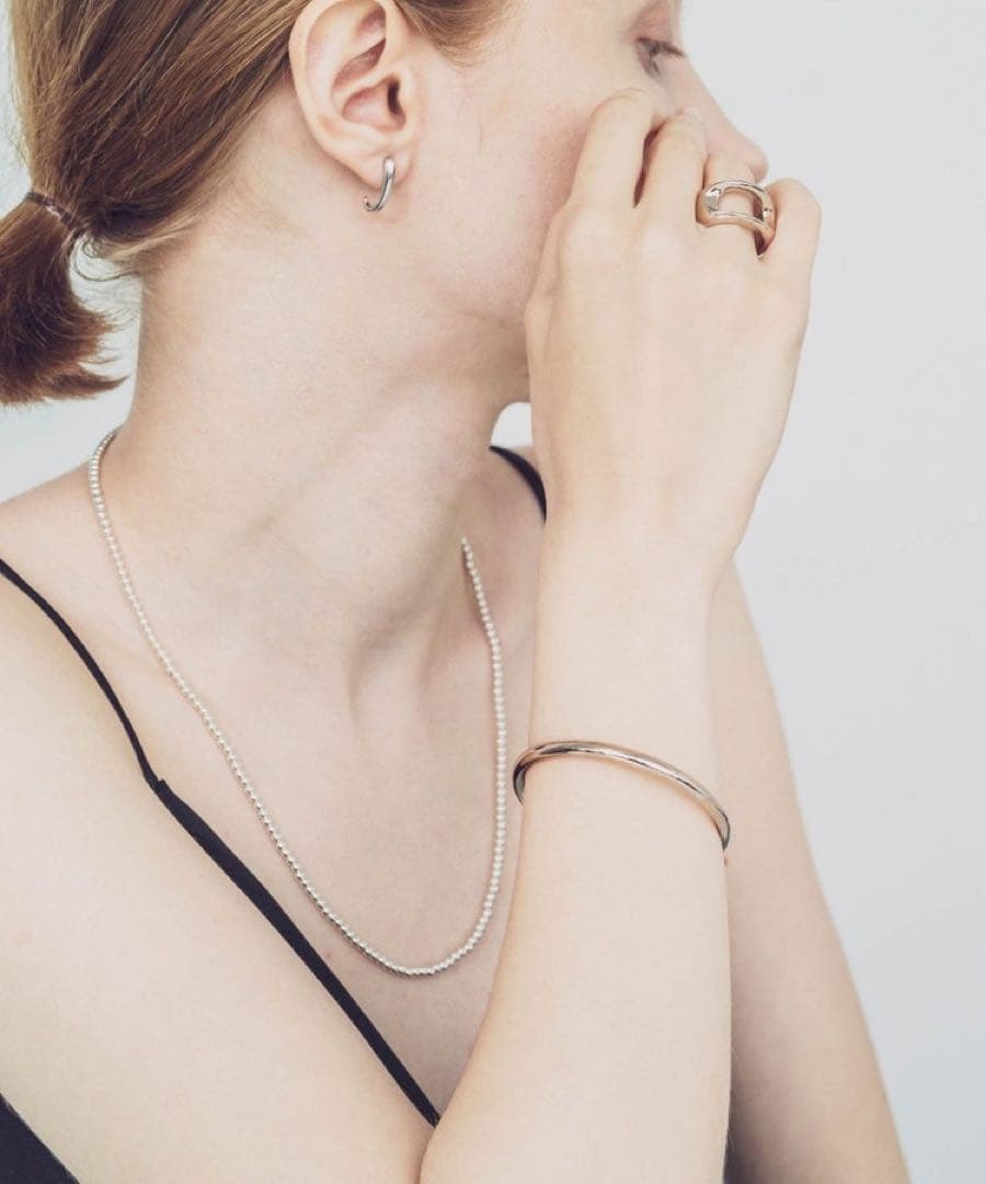 ete エテ ロウ ブラウンゴールド バングル 定価29,700円