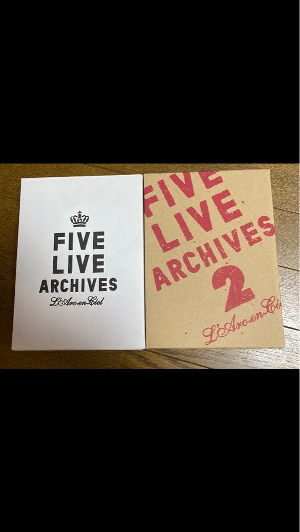 L'Arc～en～Ciel/FIVE LIVE ARCHIVES1 &2