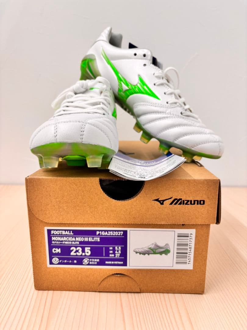 【値下げ】ミズノ モナルシーダ NEO 3 エリート 23.5cm 未使用